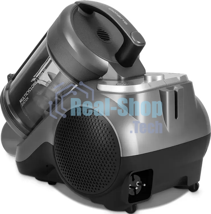 Пылесос Polaris PVC 3344 черный/серый, 650/2200 Вт, уборка сухая, пылесборник контейнер/мешок 2 л