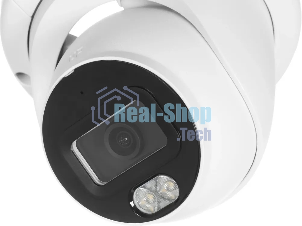 Камера видеонаблюдения Dahua DH-IPC-HDW3449QMP-S-IL-0280B, IP, 4 Мп, 2.8 мм, белая