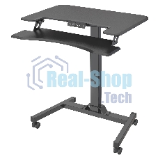 Стол для ноутбука Cactus VM-FDE103 столешница МДФ черный 91.5x56x123см (CS-FDE103BBK)