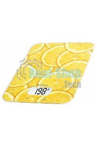 Весы кухонные Beurer KS19 lemon макс.вес:5кг рисунок