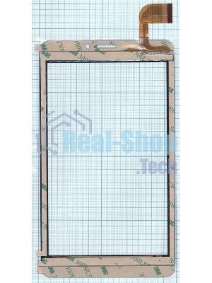 Сенсорное стекло (тачскрин) RP-468A-7.0 FPC-755-A1, серое