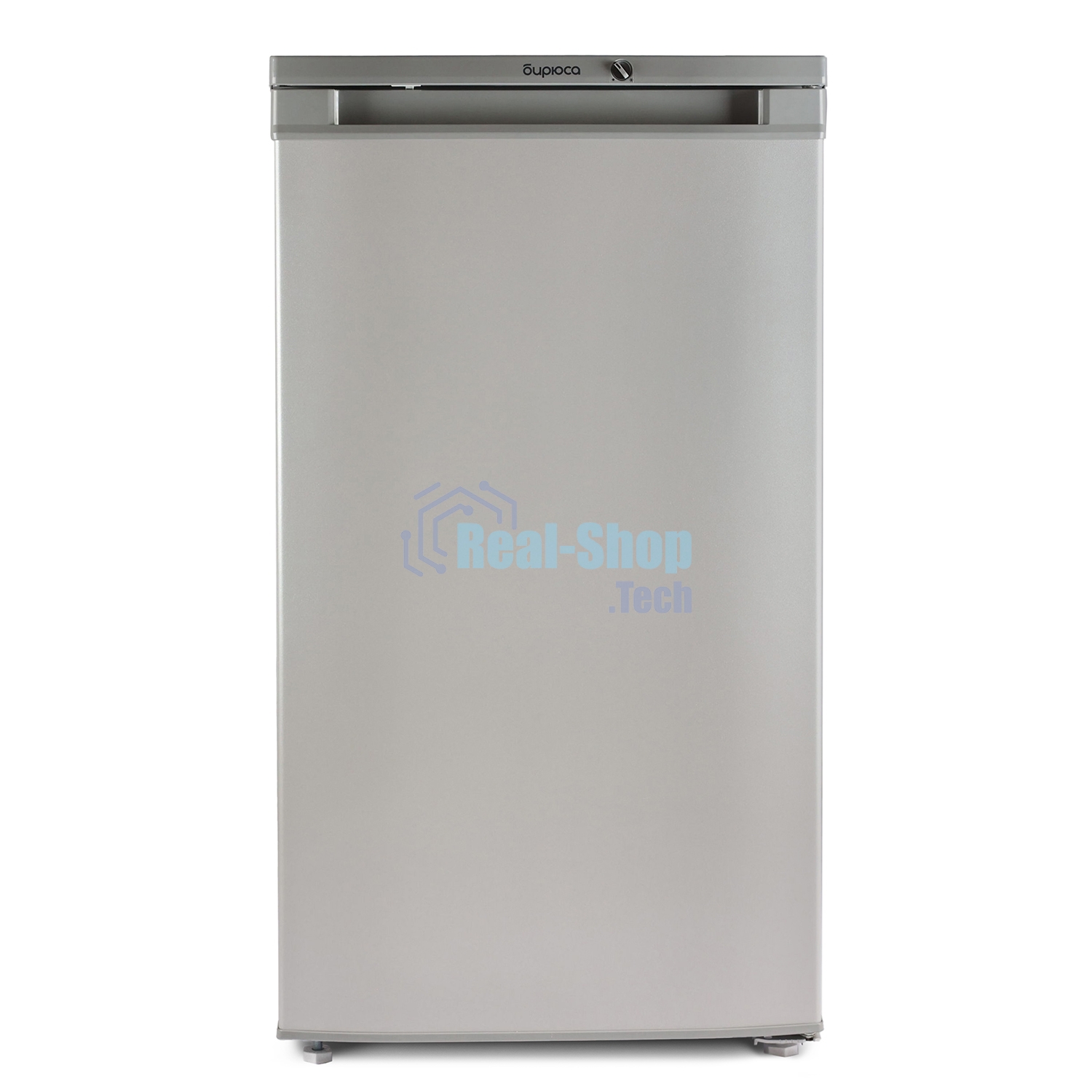 Холодильник Бирюса M408 металлик однокамерный 88/27л морозилка сверху
