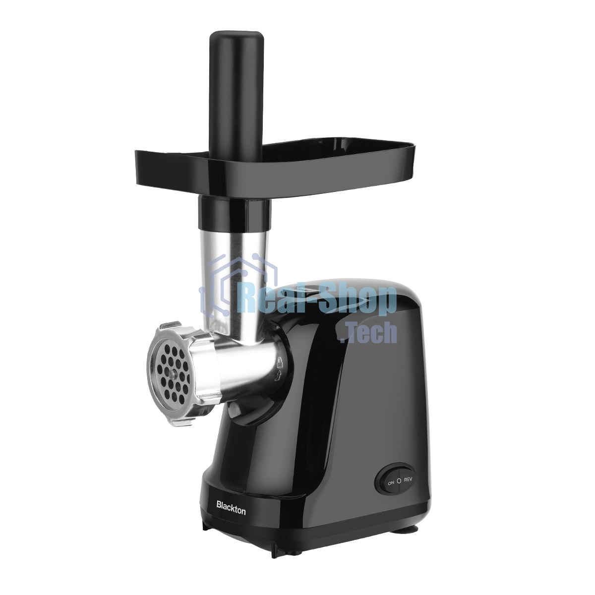 Мясорубка электрическая Blackton Bt MG1111 черный, 1200В, производительность до 1.5 кг/мин / Количество скоростей: 1 / Функция реверса / DualProtect технология: защита от перегрузки и перегрева / Прорезиненные ножки / Материал корпуса: пластик / Материал 