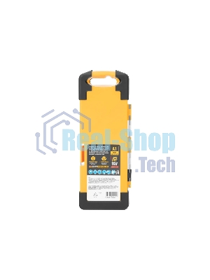 Набор сверл по металлу Denzel 2-8мм, Р6М5К8-TiN, Golden Tip, 6 шт