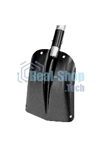 Лопата автомобильная Denzel алюминиевая, 212х280х650-815 мм, телескопический черенок