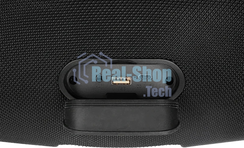 Колонка портативная Ural Урал ТТ М6+ КАРАОКЕ черный/черный 110W 1.1 BT/3.5Jack/USB-C 10м 8000mAh (ФР-00003975)