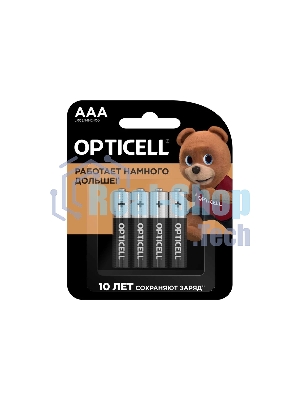 Батарея Opticell Basic LR03 AAA (4шт) блистер