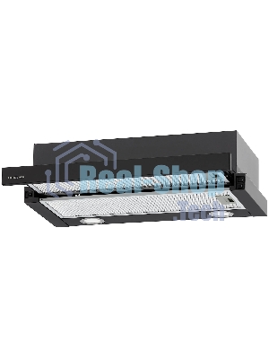 Вытяжка кухонная Krona KAMILLA T 600 BLACK (1 мотор)