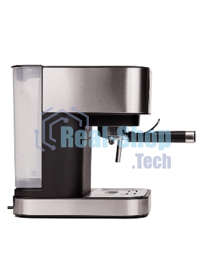 Кофеварка рожковая Centek CT-1164 серебристый, исп. кофе - молотый, 1.5 л, 1150 Вт, 15 бар