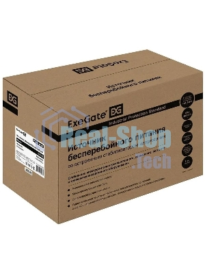 Источник бесперебойного питания ExeGate Power Smart ULB-800.LCD.AVR.4C13 / 800 ВА / 480 Вт / 4 x IEC 320 C13