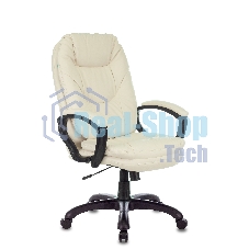 Кресло руководителя Бюрократ CH-868N слоновая кость OR-10, искусственная кожа, крестовина пластик