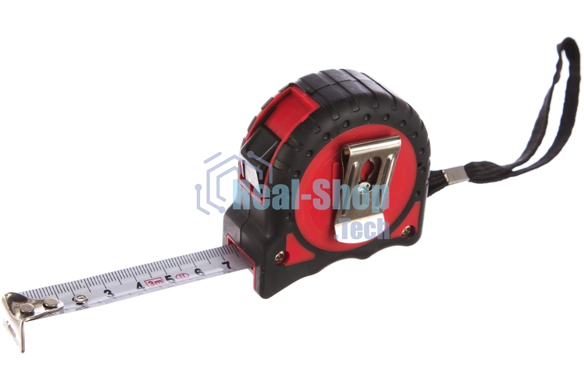 Рулетка Matrix Strong, 3 м х 16 мм, обрезиненный корпус 31078