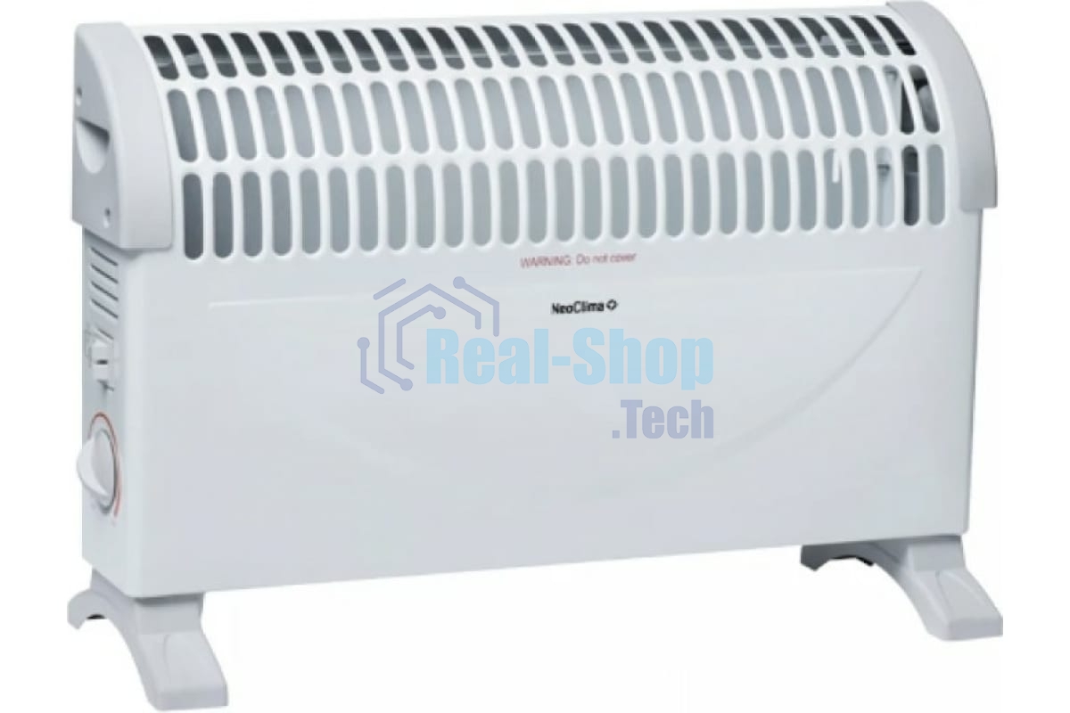 Конвектор Neoclima Fast 1500 w белый, 1500 Вт, 15 м2, термостат