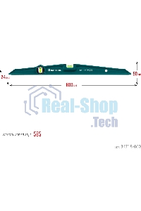 Магнитный литой уровень KRAFTOOL 600 мм PROCAST-M