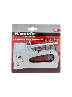 Степлер мебельный Matrix PROFESSIONAL металлический регулируемый, тип скобы 53, 6-14 мм