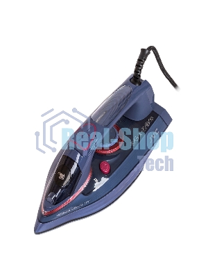 Утюг JVC JRI01 синий, 2400 Вт, 20 г/мин, 120 г/мин, 300 мл