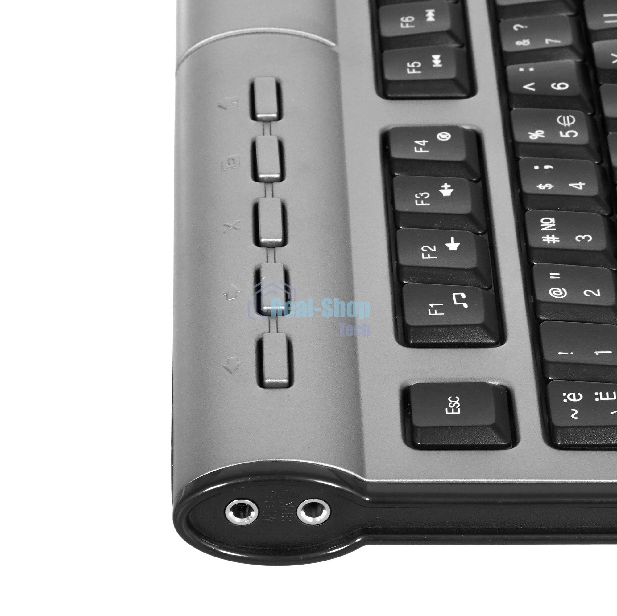 Клавиатура проводная A4Tech KLS-7MUU USB серебристый/черный