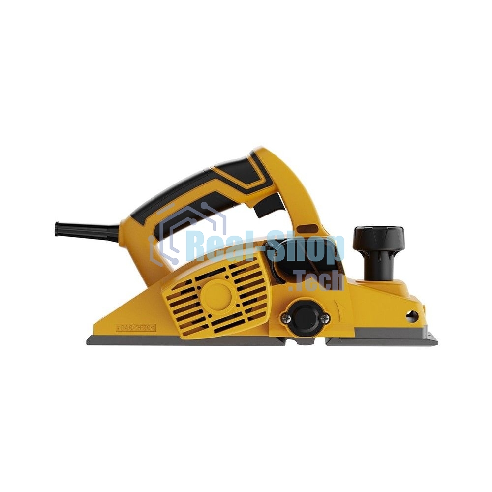 Электрорубанок Deli DC591 550 Вт, ширина/глубина обработки: 82/1 мм, глубина фальцевания: 9 мм