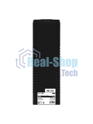 Источник бесперебойного питания ExeGate Smart LB-850.LCD.AVR.2SH (850VA/510W, LCD, AVR, 2*Schuko, батарея 12V 9Ah, черный)