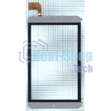 Сенсорное стекло (тачскрин) RP-468A-7.0 FPC-755-A1, серое