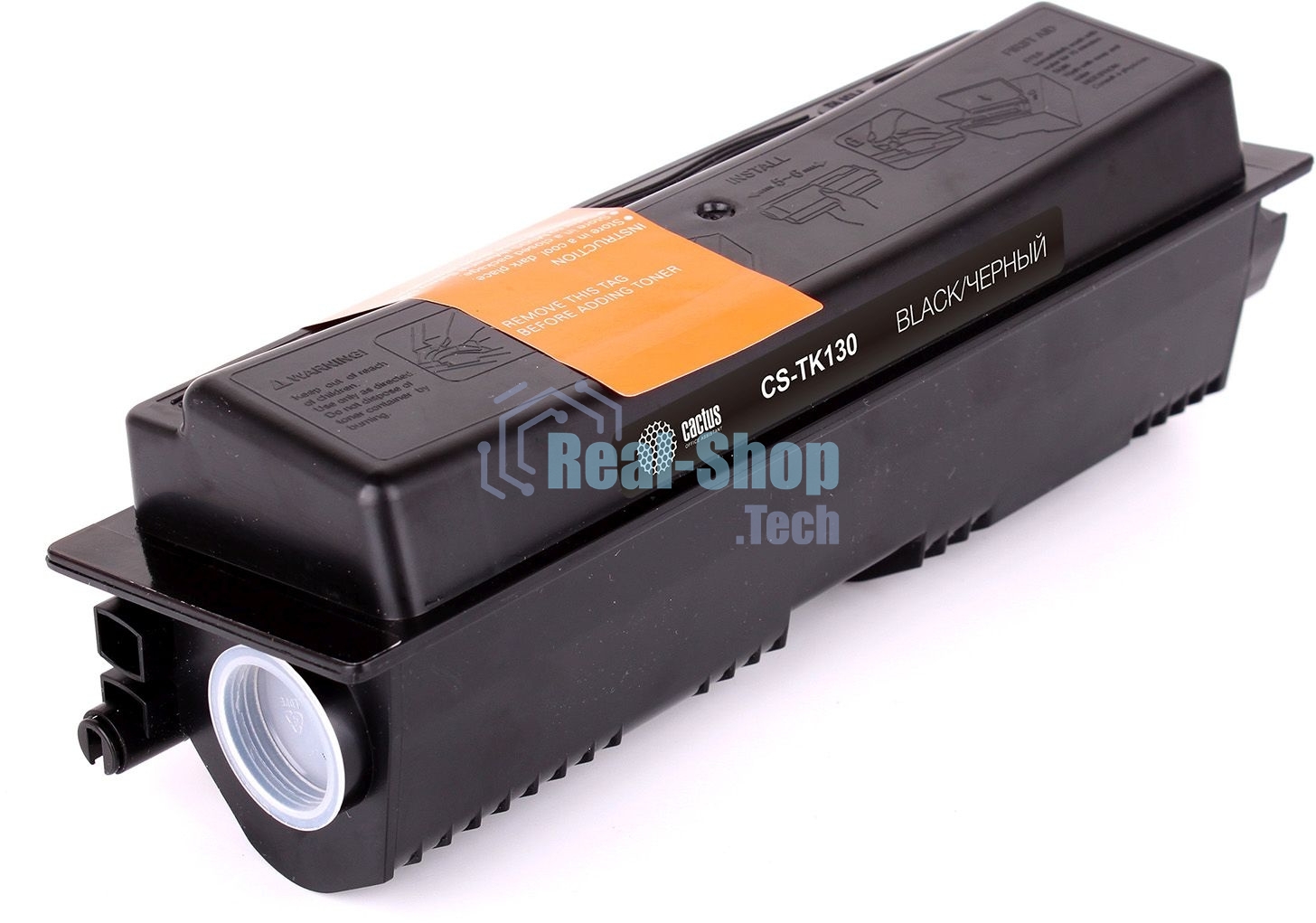 Картридж лазерный Cactus CS-TK130 черный (7200 стр.) для Kyocera Mita FS-1028MFP/1128MFP/1300D/1300DN/1350DN