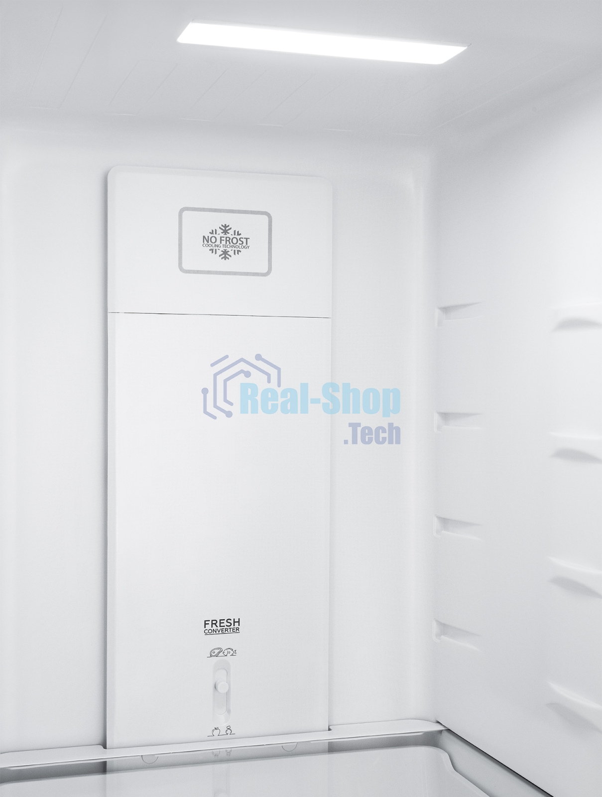 Холодильник Weissgauff WRK 185 Total NoFrost Inverter черный стекло двухкамерный 205/86л морозилка снизу