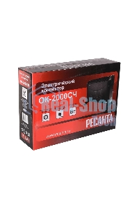 Конвектор Ресанта ОК-2000СЧ, черный, 2000 Вт, 25 м2, термостат 67/4/36