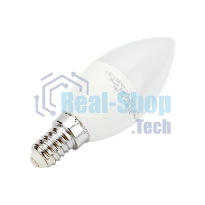Лампа светодиодная IN HOME 4690612020396 LED-Свеча-VC 6 Вт свеча 4000К нейтр. белый E14 540 лм 230В