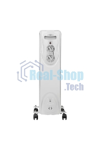 Обогреватель масляный Engy EN-1307 (7 секций) белый, 1500 Вт, 15 м2, термостат