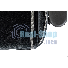 Кресло игровое Zombie Drift/F черный/серый, крестов. пластик, подст. для ног