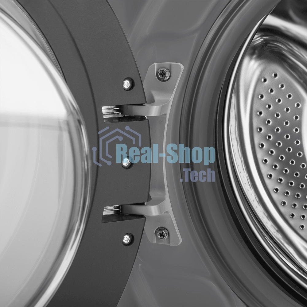 Стиральная машина Maunfeld MFWM148STSL02 серебристая, загрузка фронтальная 8кг, 1400 об/мин., класс: A+++