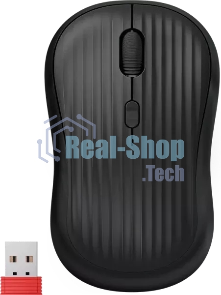 Мышь беспроводная Defender Slot MS-202 черный, 1600 dpi, радиоканал, USB, кнопки - 4