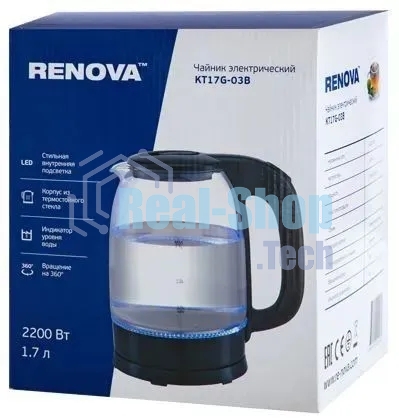 Чайник электрический Renova KT17G-03B