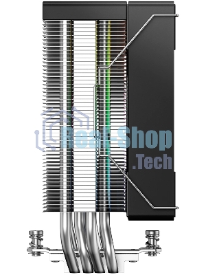 Кулер для процессора ID-COOLING SE-214-XT V2 LGA1851/1700/1200/115X/AM5/AM4 (16шт/кор, TDP 200W, PWM, 4 тепл.трубки прямого контакта, FAN 120мм, Random Spectrum Lighting) RET