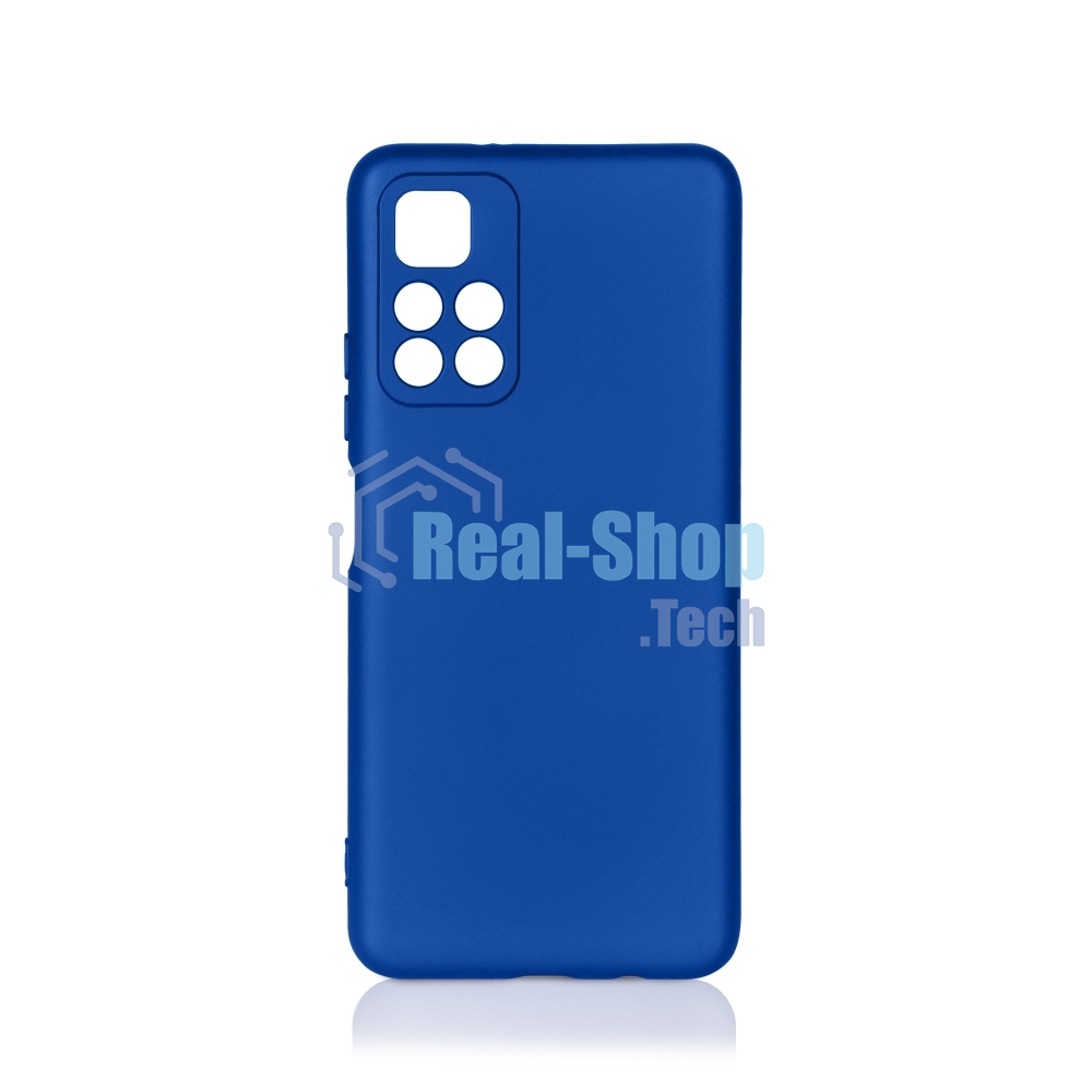 Чехол (клип-кейс) DF poOriginal-05, для Xiaomi Poco M4 Pro 5G, синий