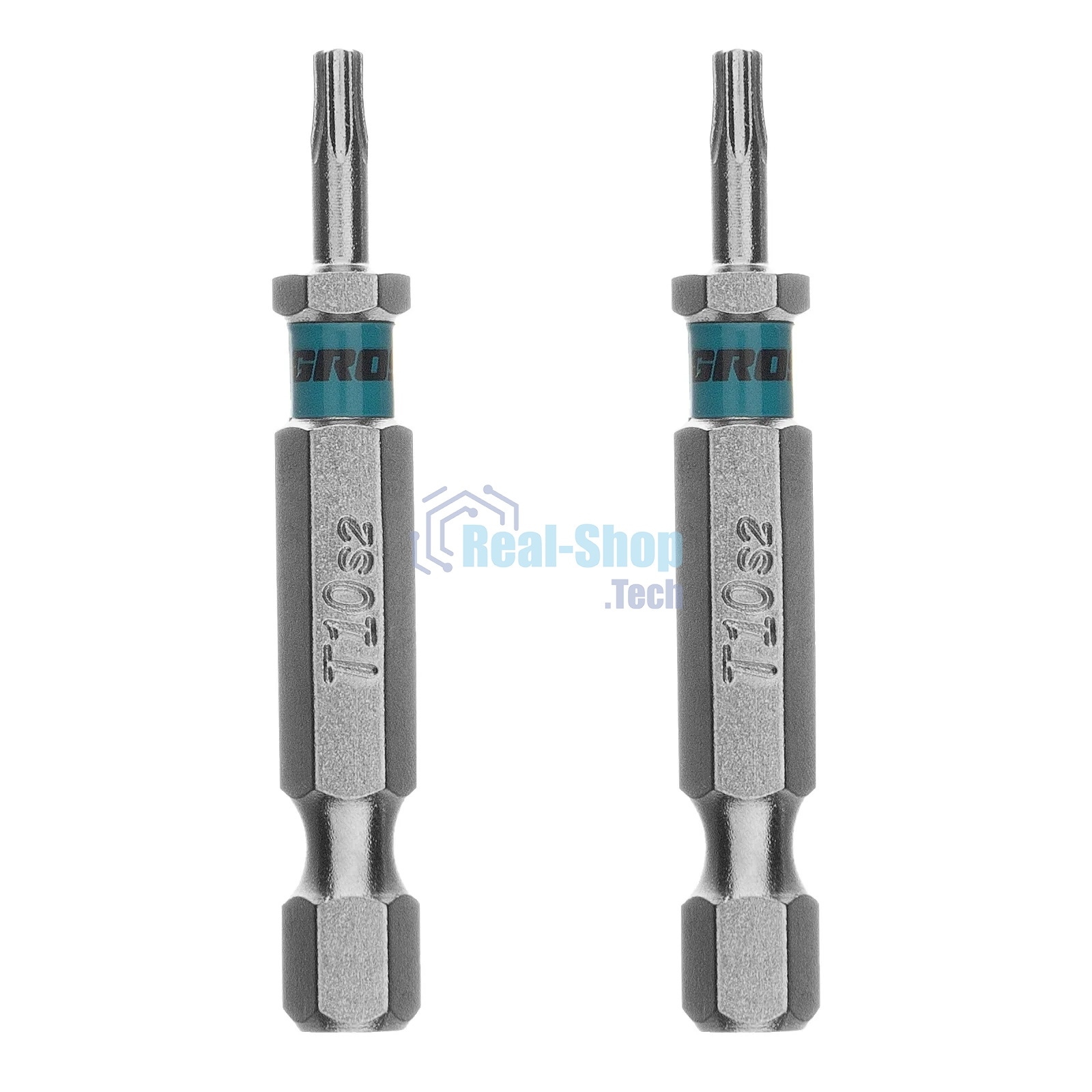 Бита Gross Torx 10х50 мм, сталь S2, шестигр., 2 шт.