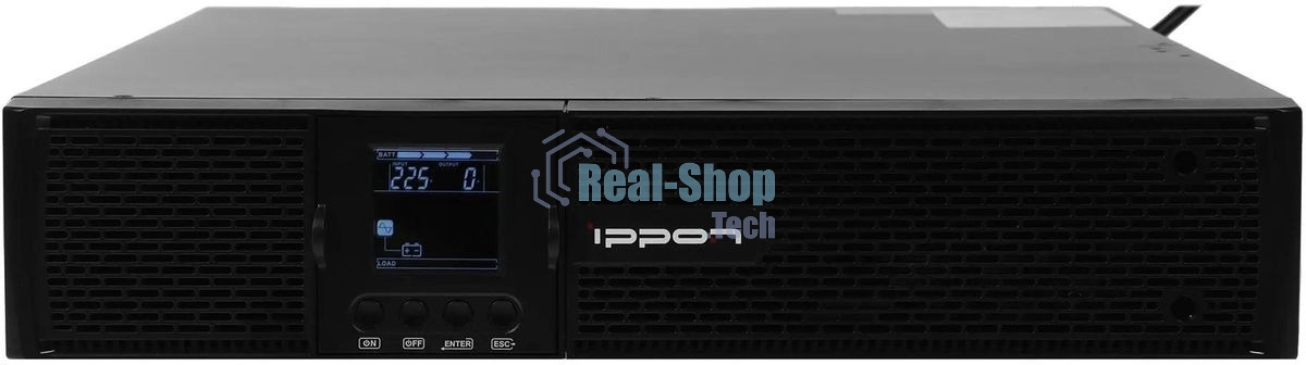Источник бесперебойного питания Ippon Innova RTb 3000 / 3000 ВА / 2700 Вт / 8 x IEC 320 C13, 1 x IEC320 С19