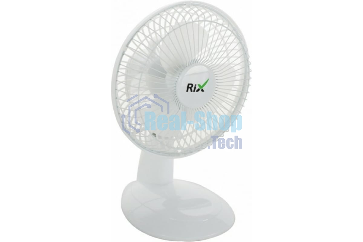 Вентилятор настольный Rix RDF-2200W белый