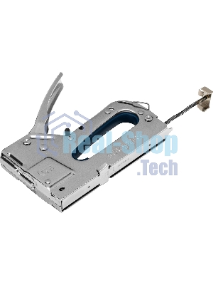 Степлер мебельный Сибртех, металлический, регулируемый, тип скобы 53, 4-14 мм