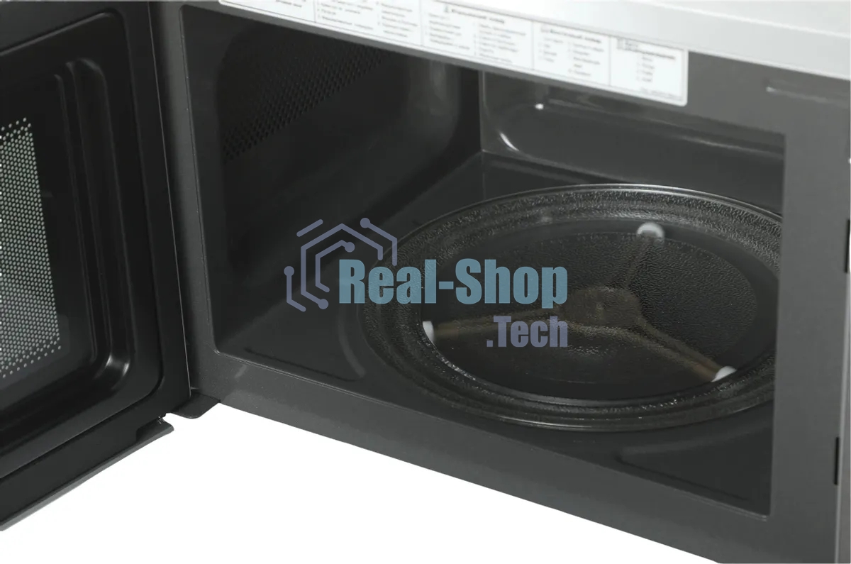 Микроволновая печь LG MS2044V серебристый, 20 л, 700 Вт, переключатели - сенсор