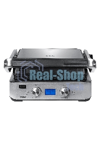 Гриль электрический BBK BEG2004 2000 Вт, черный/металлик