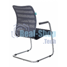 Кресло компьютерное Бюрократ CH-599AV/32G/TW-11 на полозьях, серый TW-32K03, сиденье черный TW-11