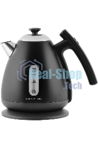 Чайник электрический Galaxy Line GL 0343, черный нефрит, металл, 2200 Вт, 1,7 л