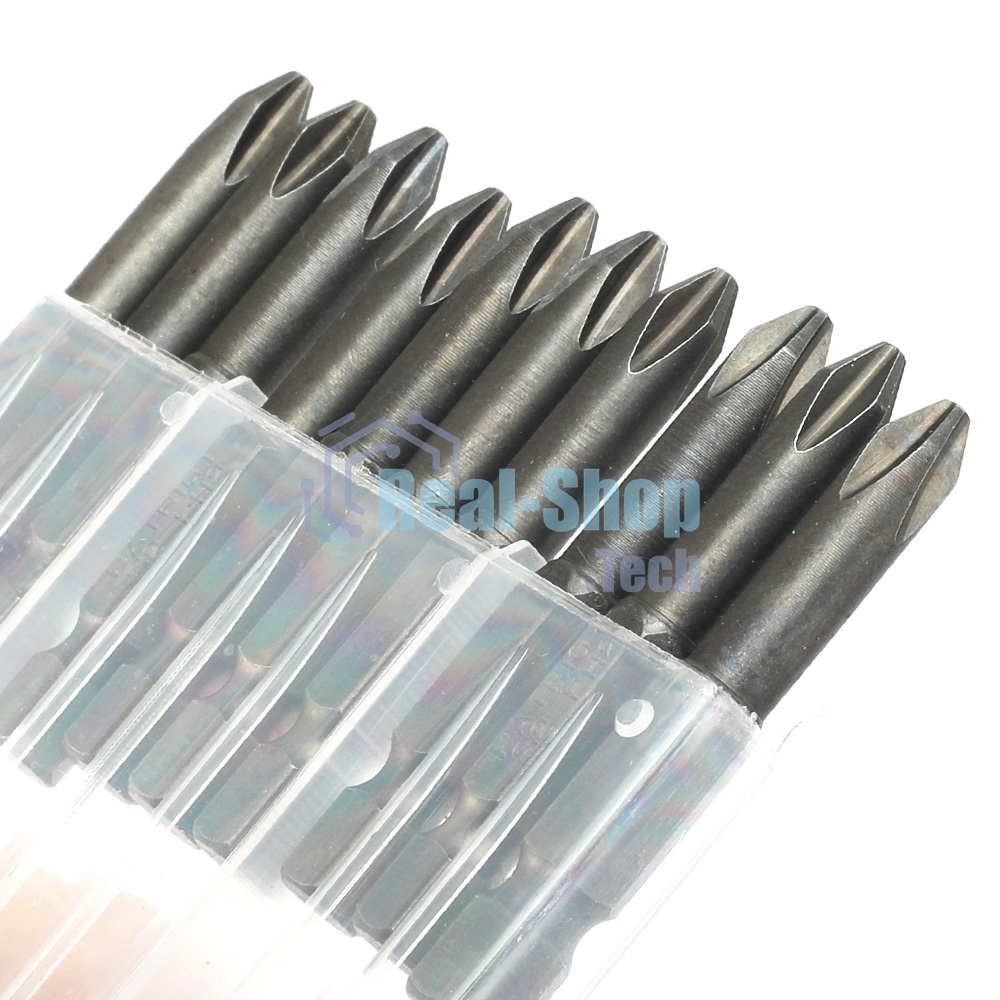 Бита PATRIOT PH2 длина 50 мм, в пластиковом боксе, 10шт