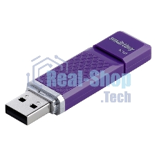Флешка USB Smartbuy R/W Quartz series Violet (SB32GbQZ-V), 32Gb, USB 2.0, R/W 25/15, фиолетовый