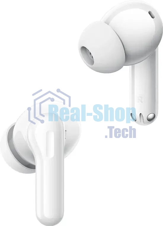 Наушники TWS Realme Buds T200 белый, внутриканальные, Bluetooth, до 30 ч