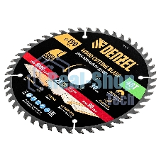 Пильный диск по дереву Denzel ф190 х 30 мм, 48 зубьев, тонкий 733437
