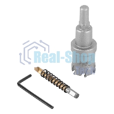 Коронка по металлу Denzel твердосплавная, 27 мм