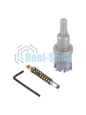 Коронка по металлу Denzel твердосплавная, 27 мм