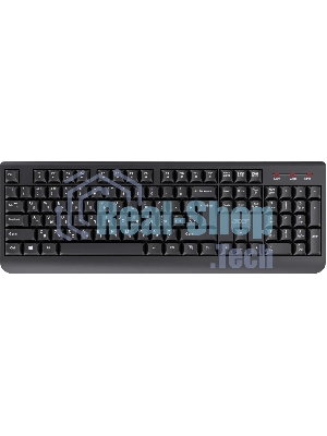 Комплект клавиатура+мышь Acer OCC401 беспроводной, USB, 1600 DPI, чёрный